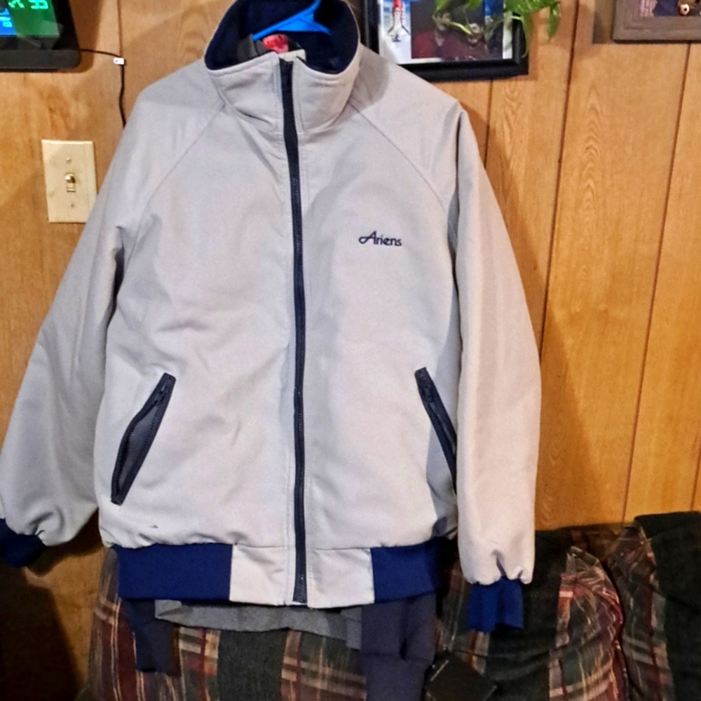 Fleece lined jacket